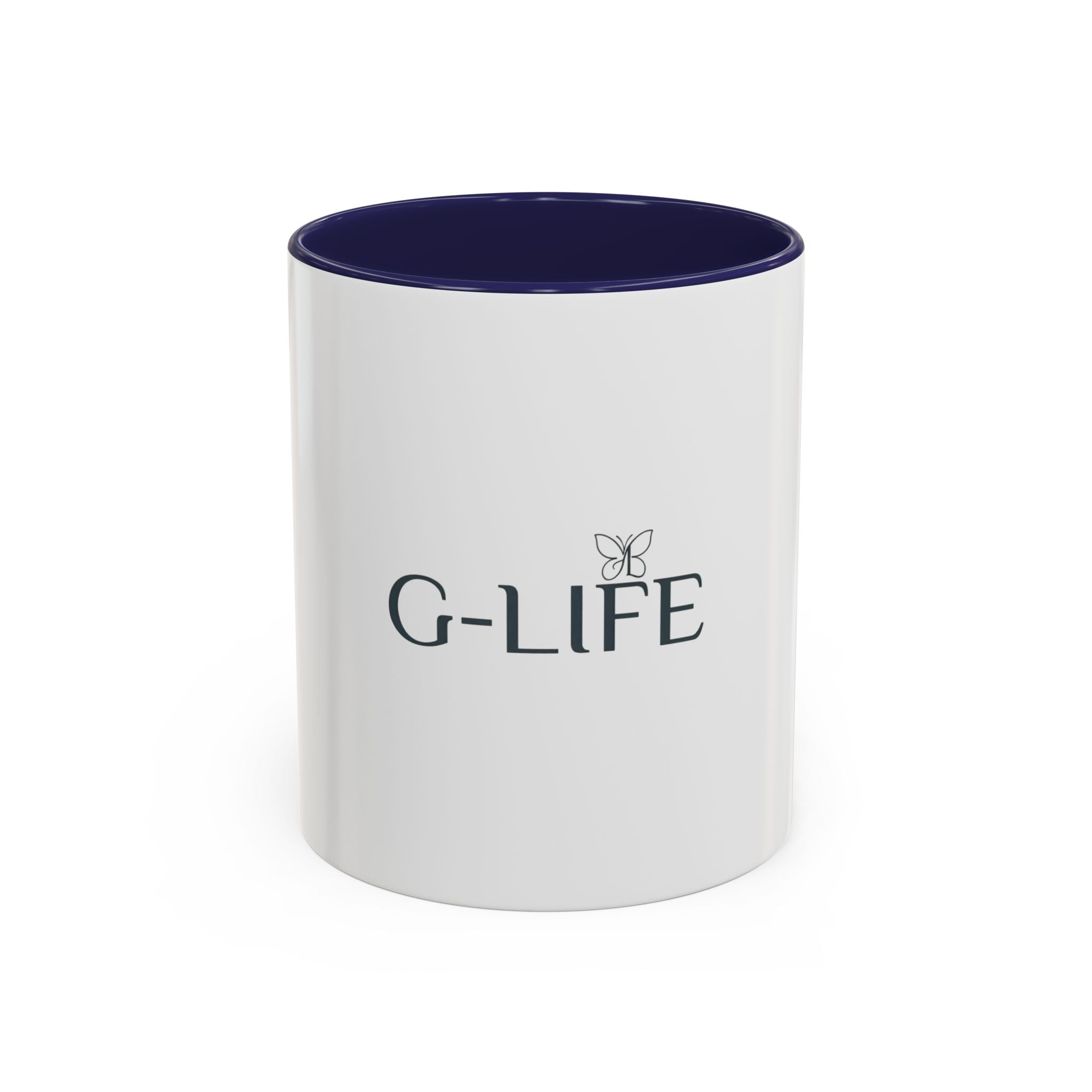 G-LIFE Logo Coffee Mug — Ceramic Accent Mug (11oz & 15oz)