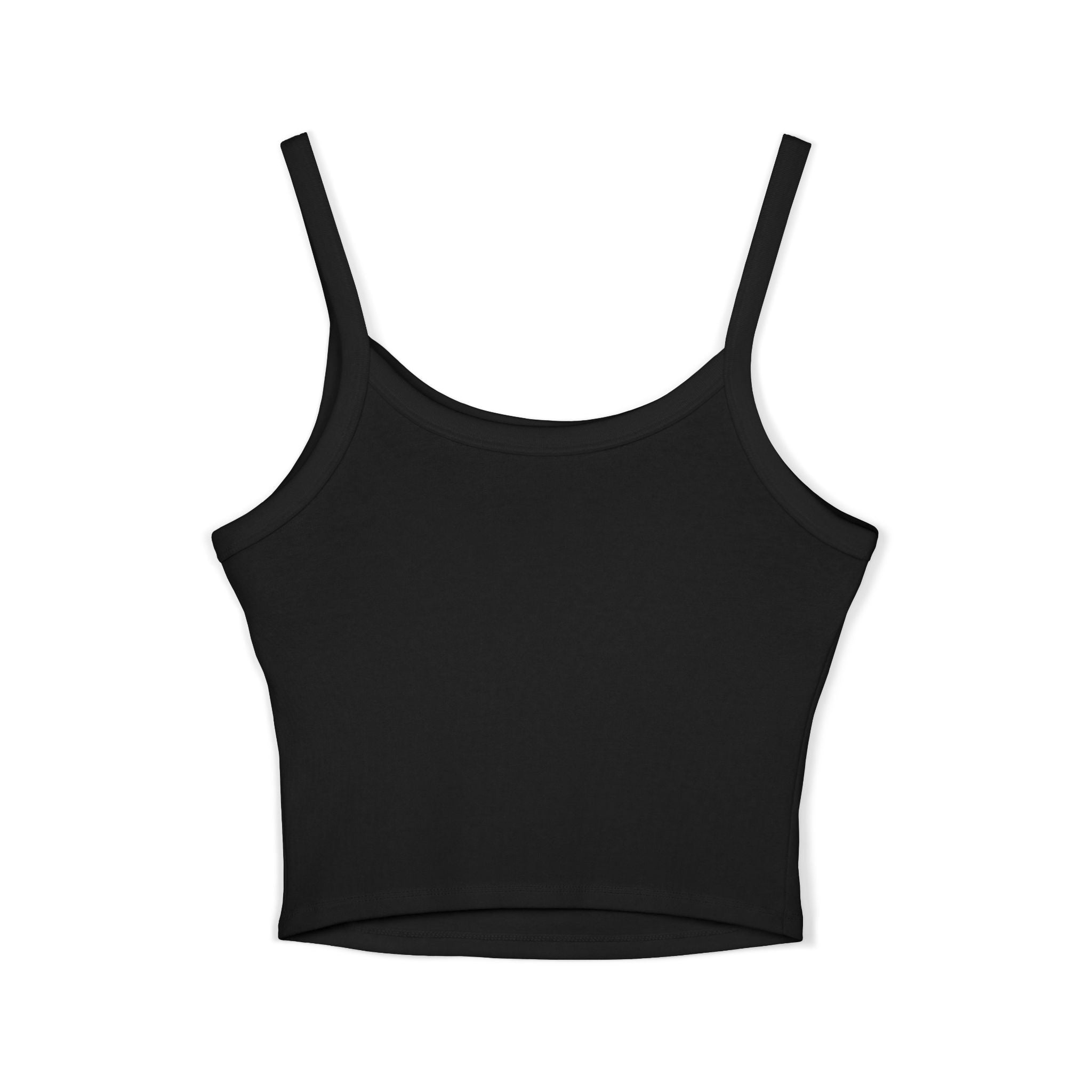 G-LIFE Butterfly Crop Tank Top — Women's Spaghetti Strap Graphic Tank
