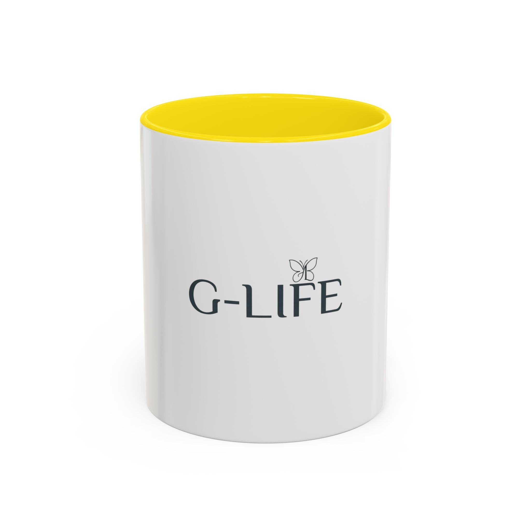 G-LIFE Logo Coffee Mug — Ceramic Accent Mug (11oz & 15oz)