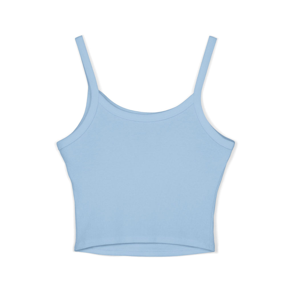 G-LIFE Butterfly Crop Tank Top — Women's Spaghetti Strap Graphic Tank