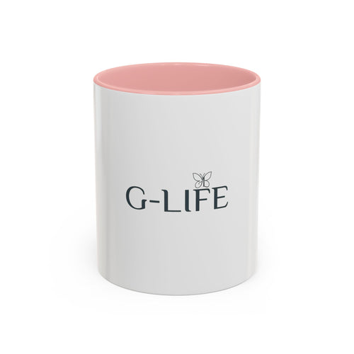G-LIFE Logo Coffee Mug — Ceramic Accent Mug (11oz & 15oz)