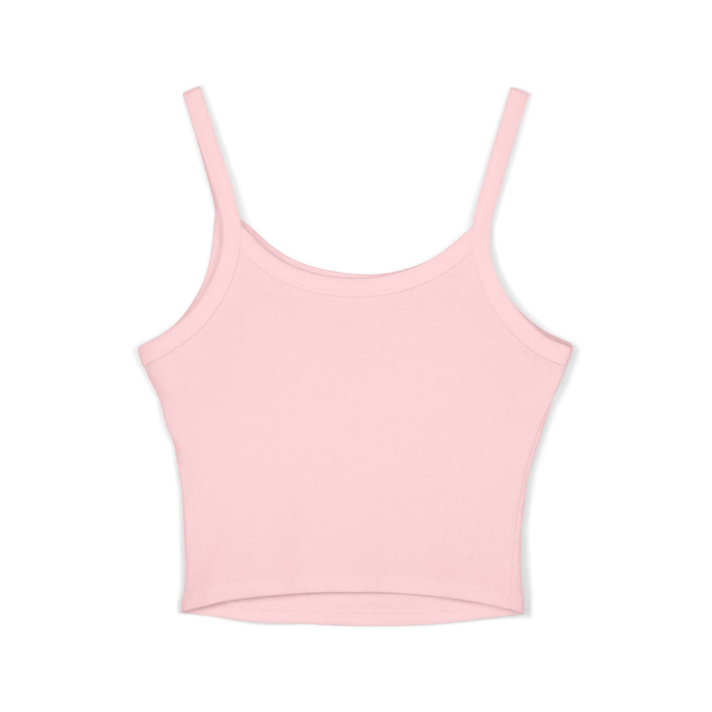 G-LIFE Butterfly Crop Tank Top — Women's Spaghetti Strap Graphic Tank