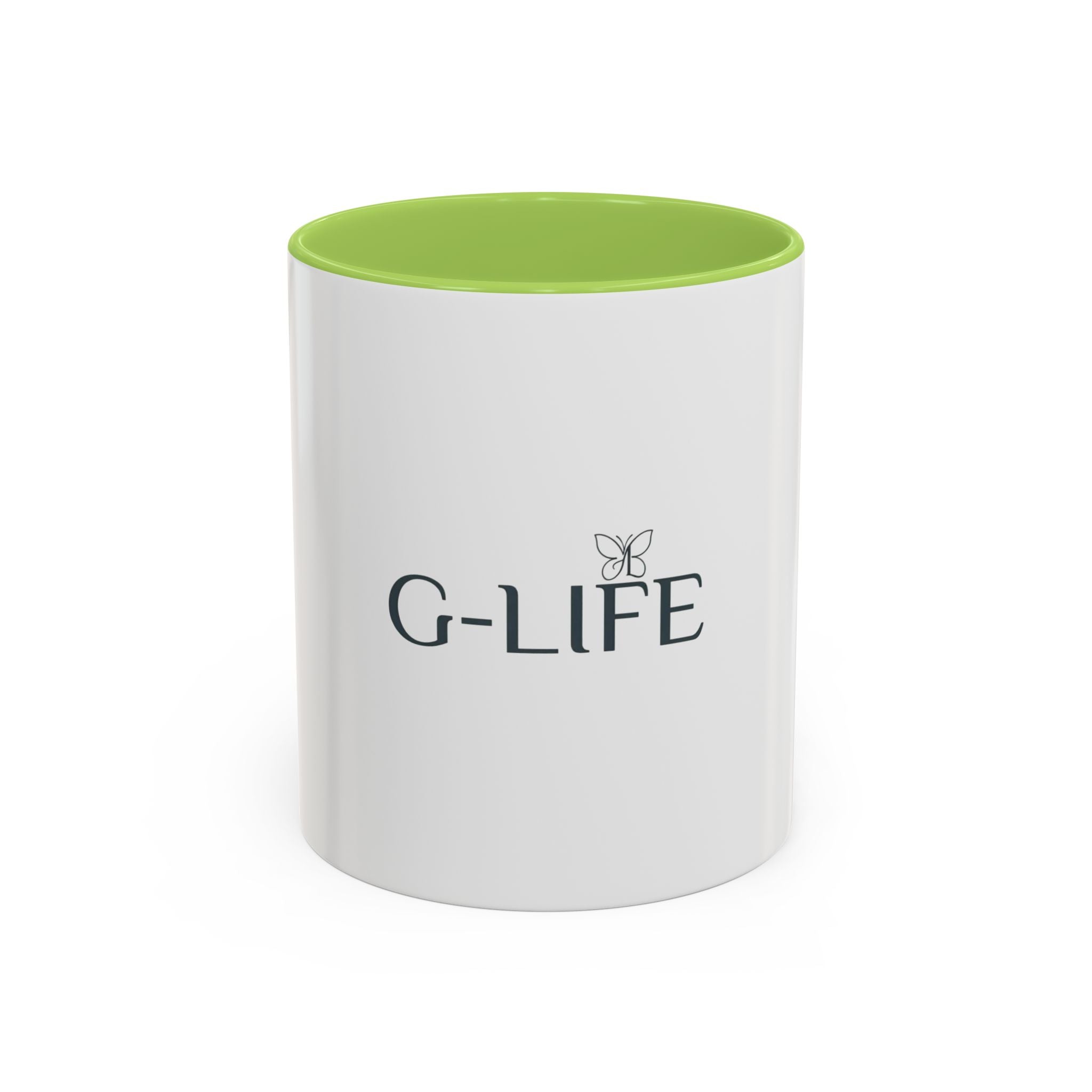 G-LIFE Logo Coffee Mug — Ceramic Accent Mug (11oz & 15oz)