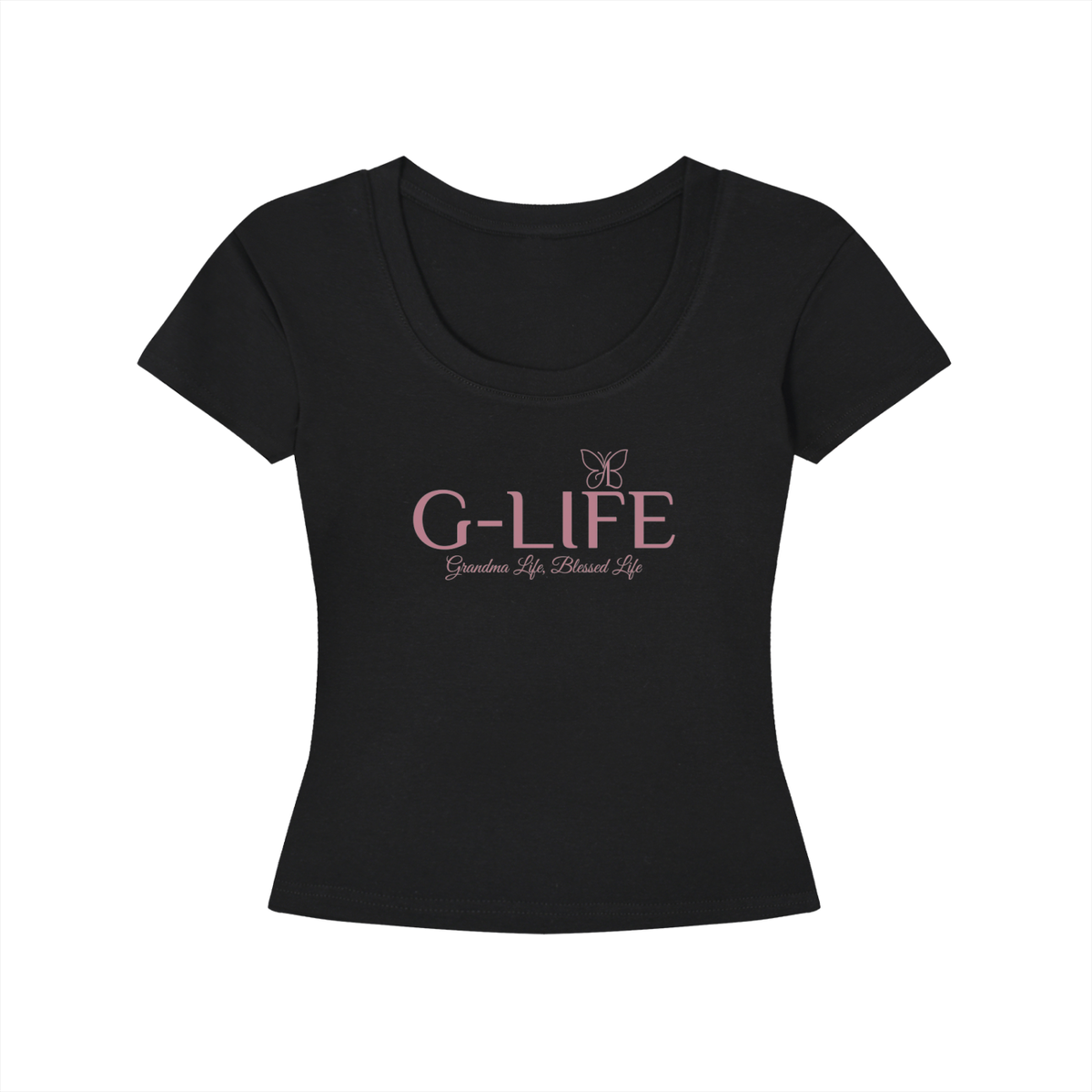 Grandma life Women's Longline Slim-Fit T-Shirt